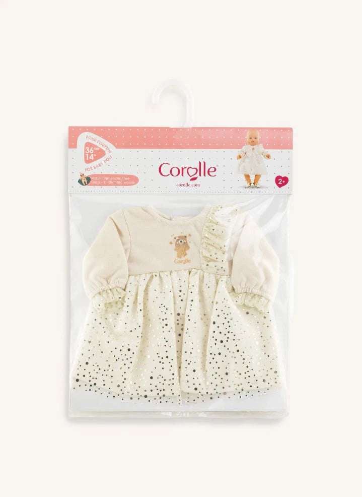 Corolle - Vestido del Bosque Mágico | Oro