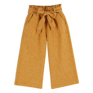 Emile et Ida - Pantalones anchos con cinturón | Mostaza