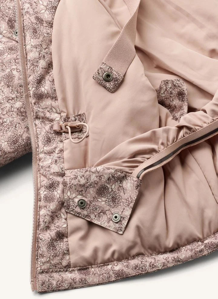 Wheat - Chaqueta de esquí con faldón para nieve | Rosa claro