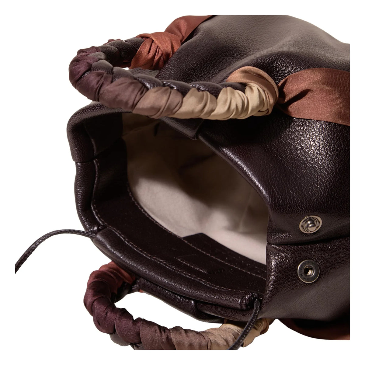 Hereu - Bolso de Piel Bombon Eşarp | Ebony
