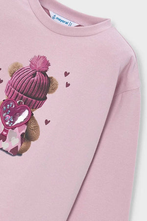 Mayoral blusa de manga larga de algodón para niños