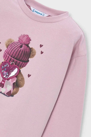 Mayoral blusa de manga larga de algodón para niños
