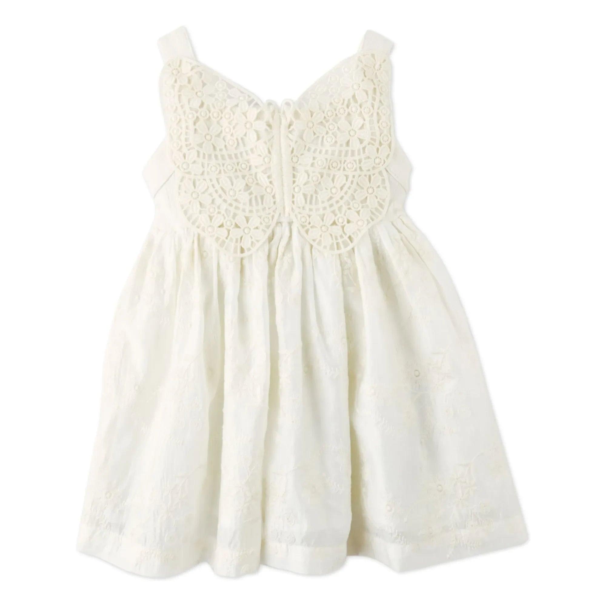 Gingersnaps - Vestido bordado Gabrielle | Blanco