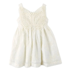 Gingersnaps - Vestido bordado Gabrielle | Blanco