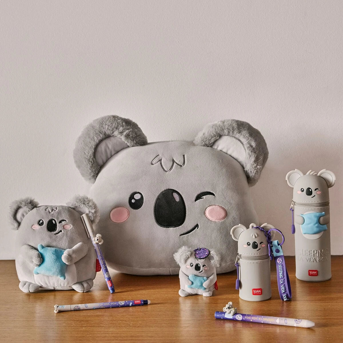 Legami - Bolígrafo Retráctil Koala "Durmiendo la Vida Loca" - Abrazos Gratis
