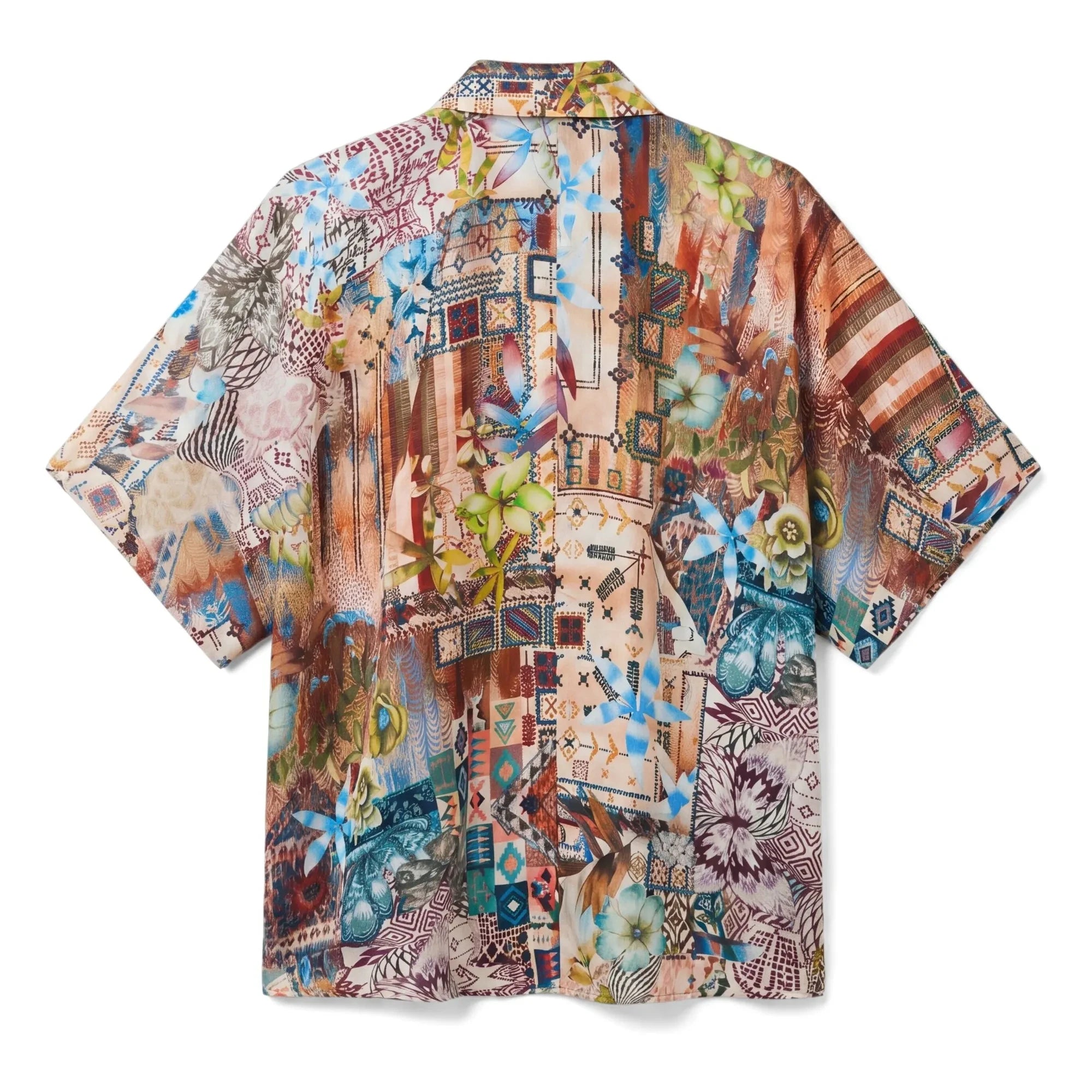Momoni - Camisa de seda Brooklyn | Terracota