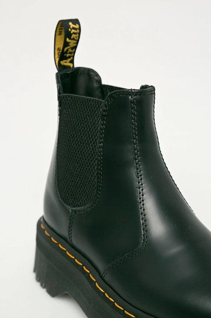 Dr. Martens - Botín Chelsea de piel 2976 Quad