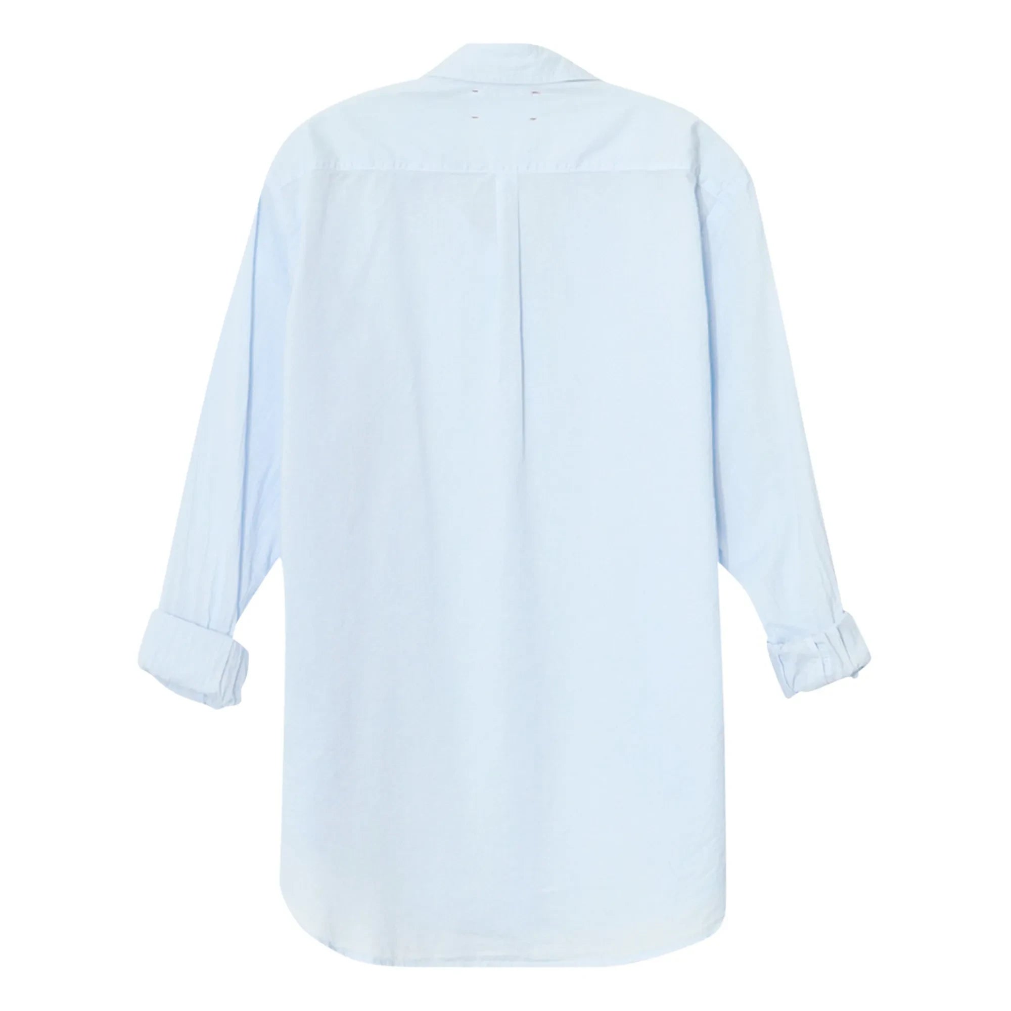 Xirena - Camisa Beau de popelín de algodón | Azul claro