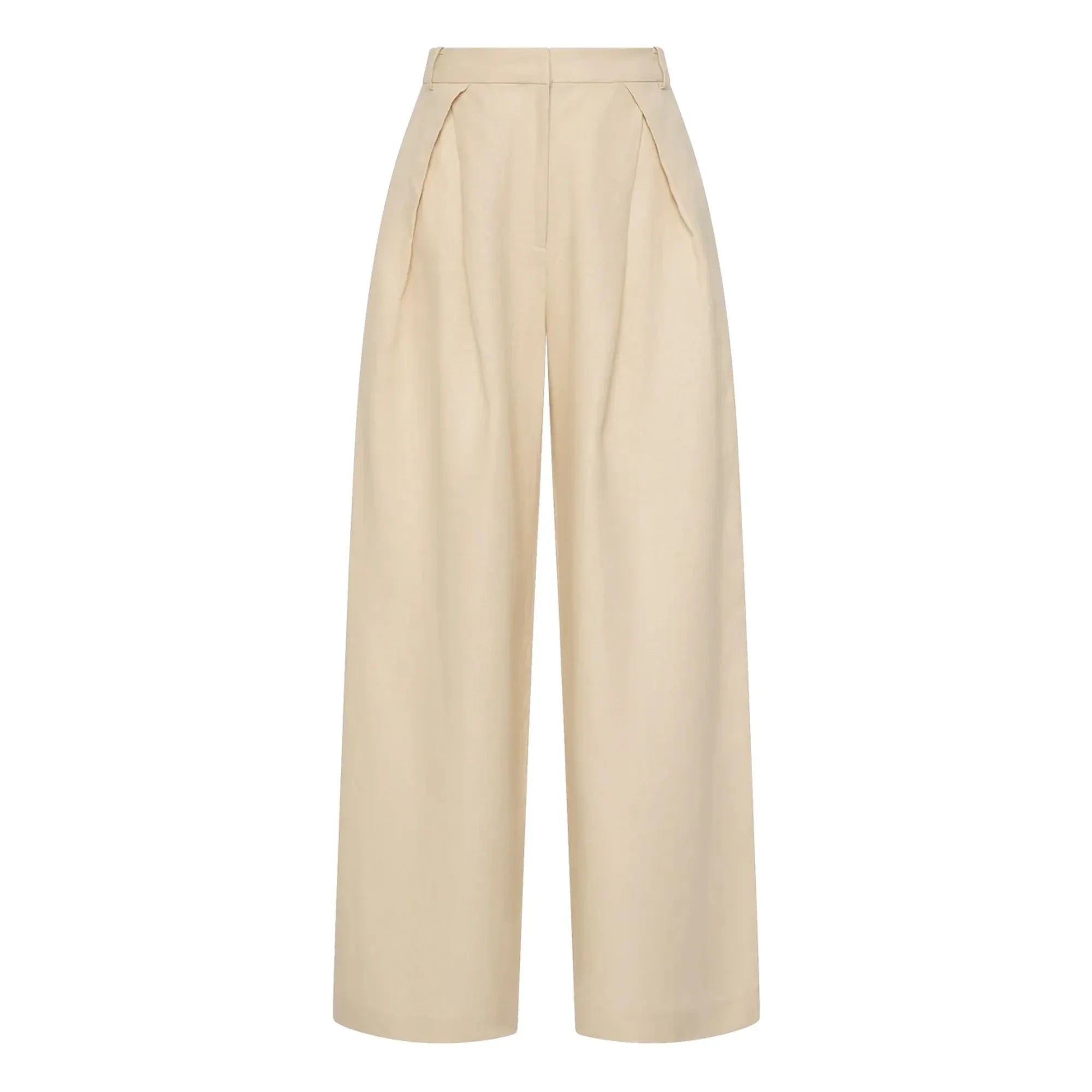 Faithfull the Brand - Pantalones Sofia Keten | Panna Cotta
