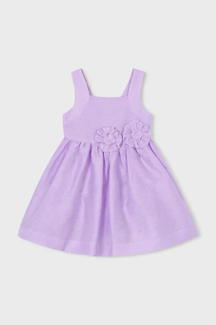 Vestido de lino Mayoral para niña