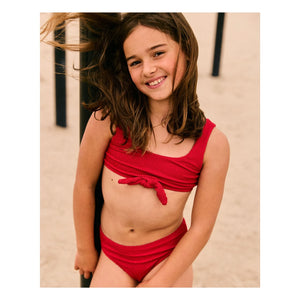 Beachlife - Bañador con volantes | Rojo