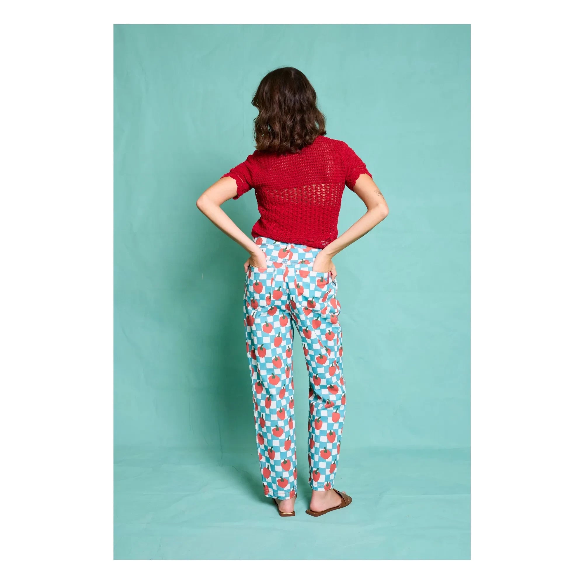 Favorite People - La Cantina Tomato Pantalón - Colección Mujer | Turquesa
