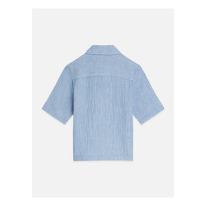 Scotch & Soda - Camisa tipo Polo Chambray | Azul Claro