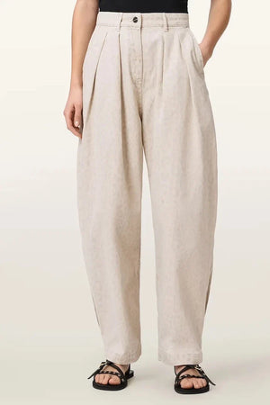 Pantalones holgados de algodón para mujer AllSaints BECCA