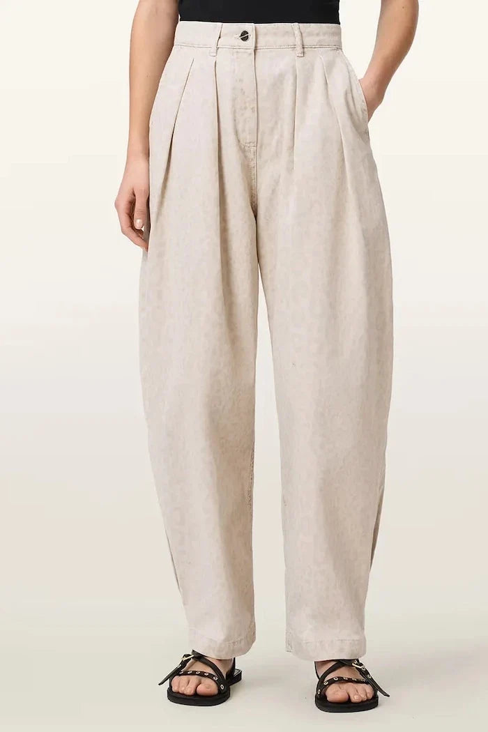 Pantalones holgados de algodón para mujer AllSaints BECCA