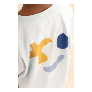 Jenest - Mase J camiseta de algodón orgánico | Azul claro