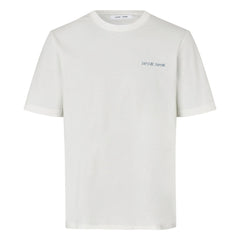 Samsoe Samsoe - Camiseta de algodón Safeast 15489 | Crudo