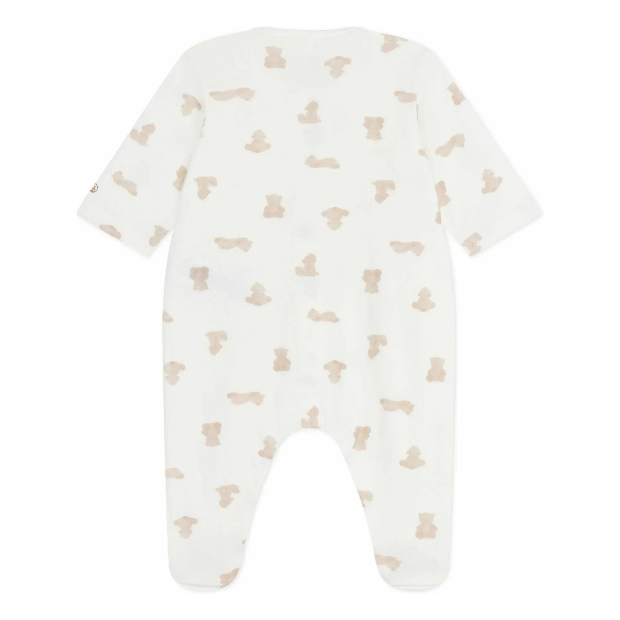 Petit Bateau - Pijama Ositos de algodón orgánico | Blanco