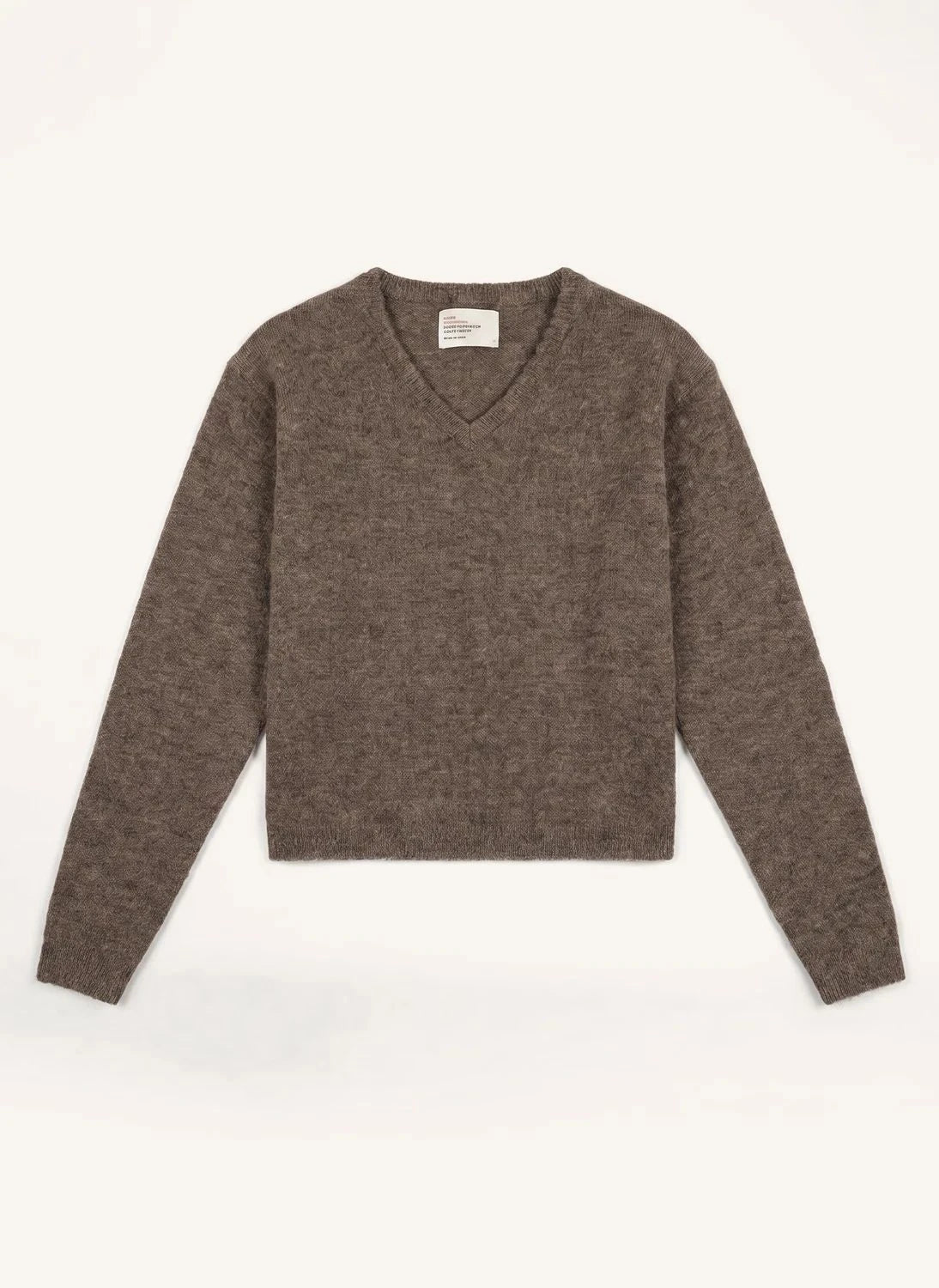 Leon & Harper - Jersey de alpaca Mercy | Marrón
