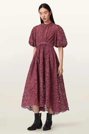 AllSaints Vestido acampanado ODETTE