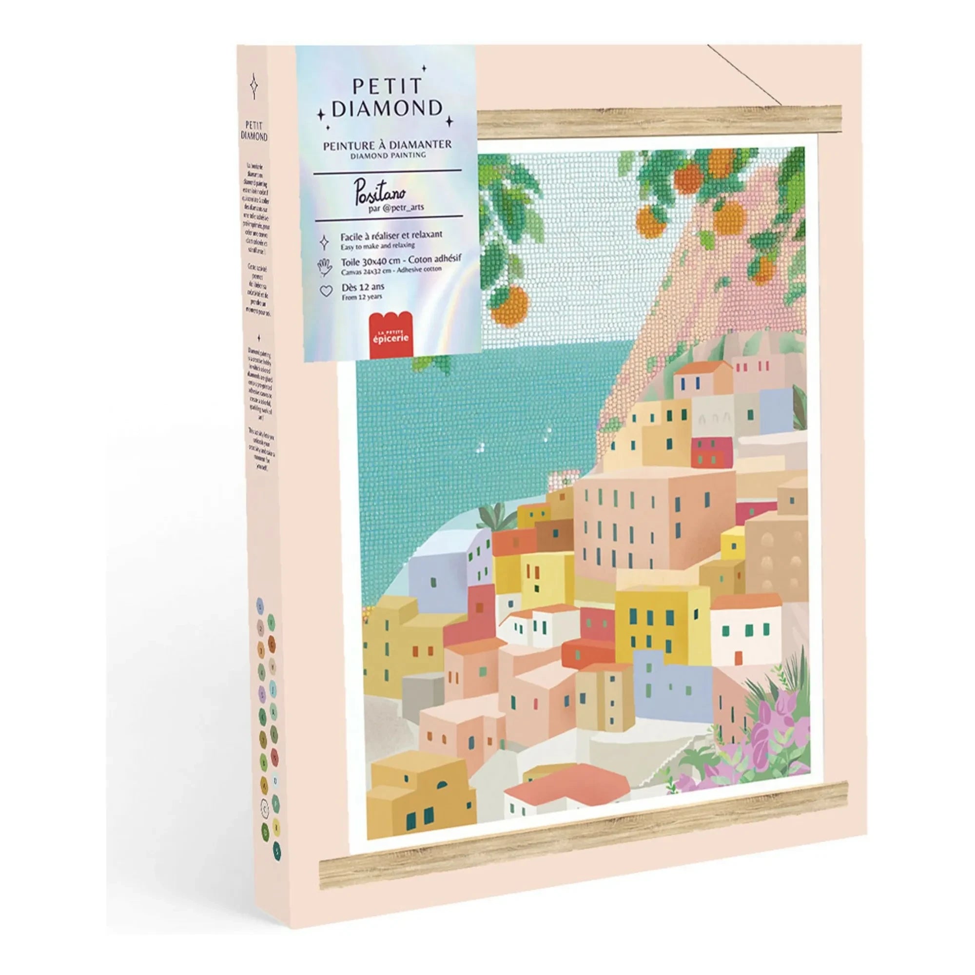 La Petite Épicerie - Kit de diamond painting - Positano de Petra Lidze