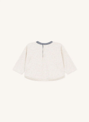 Petit Bateau - Hayvan Tişörtü | Heather bej