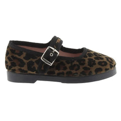 Victoria - Zapatillas de ballet Gong Fu Leopard | Marrón