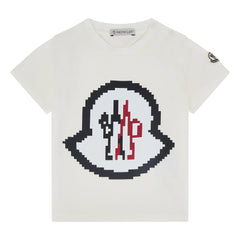 Moncler - Camiseta con logo de monograma | Blanco