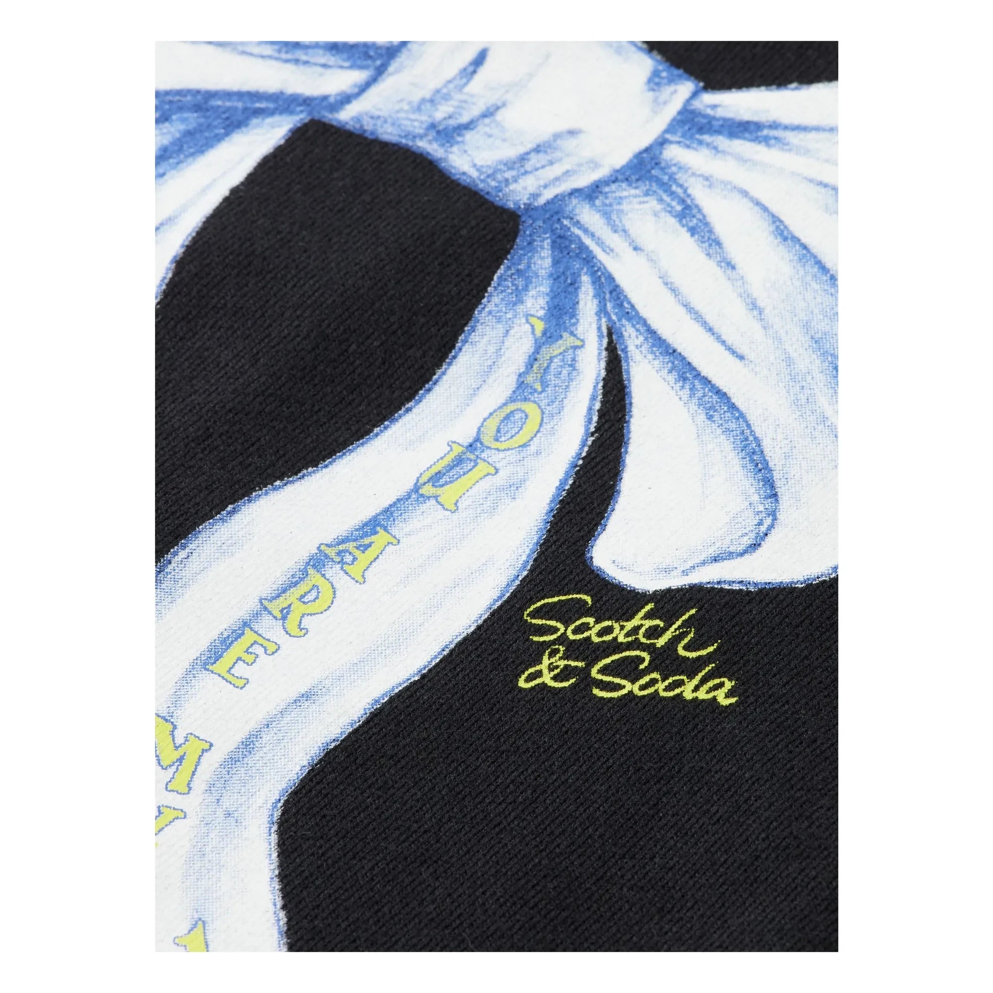 Scotch & Soda - Sudadera con capucha Artwork | Negro