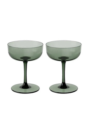 Villeroy & Boch Like Sage - Juego de 2 copas de champán (100 ml)