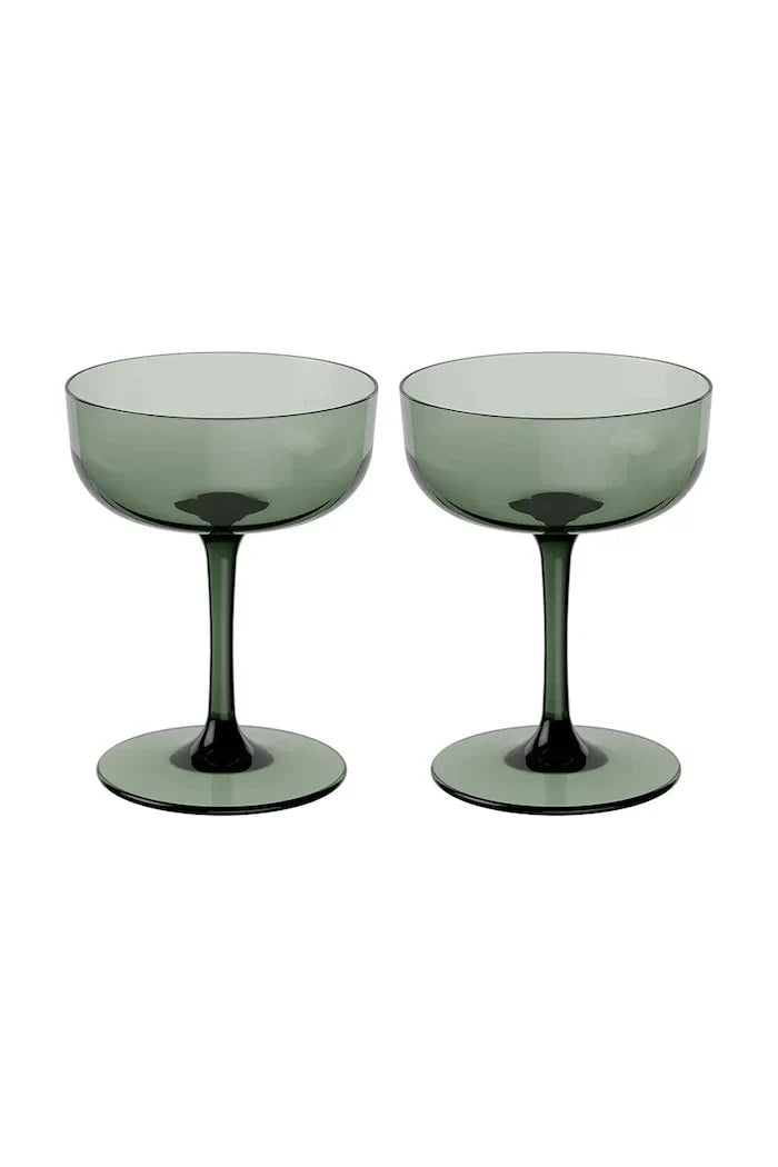 Villeroy & Boch Like Sage - Juego de 2 copas de champán (100 ml)