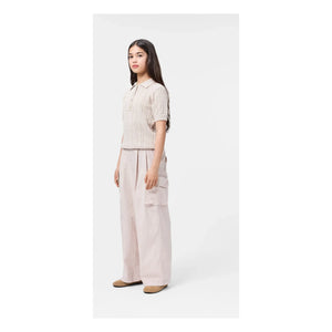 Molo - Gretel polo de punto de algodón orgánico | Beige