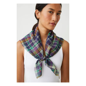 Moismont - Foulard Secreto n.º 817 Algodón | Azul Marino