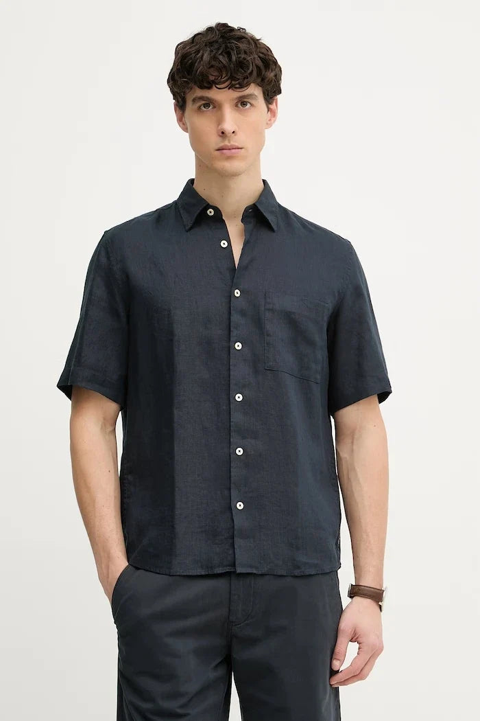 Camisa de lino de hombre Marc O'Polo