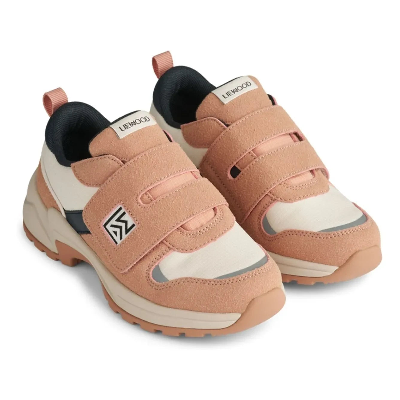 Liewood - Denisa Geri Dönüştürülmüş Elyaf Çizik Sneaker | Toz Pembe