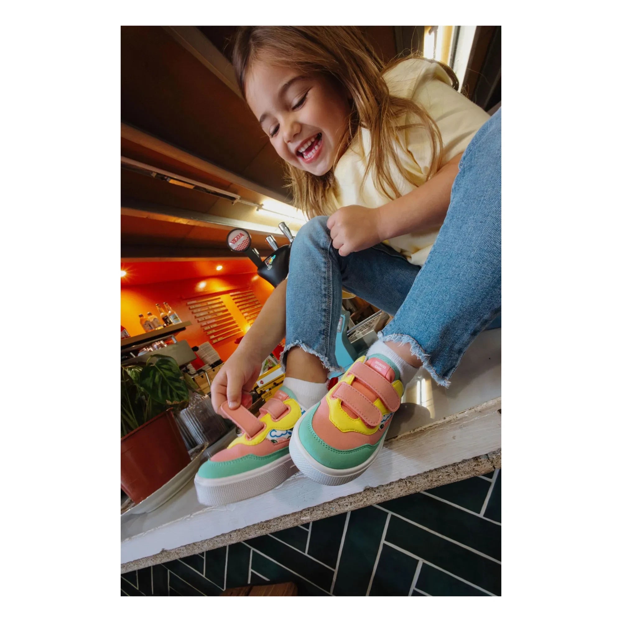 Hello Hossy - Hapiness Scratch Zapatillas de deporte | Rosa