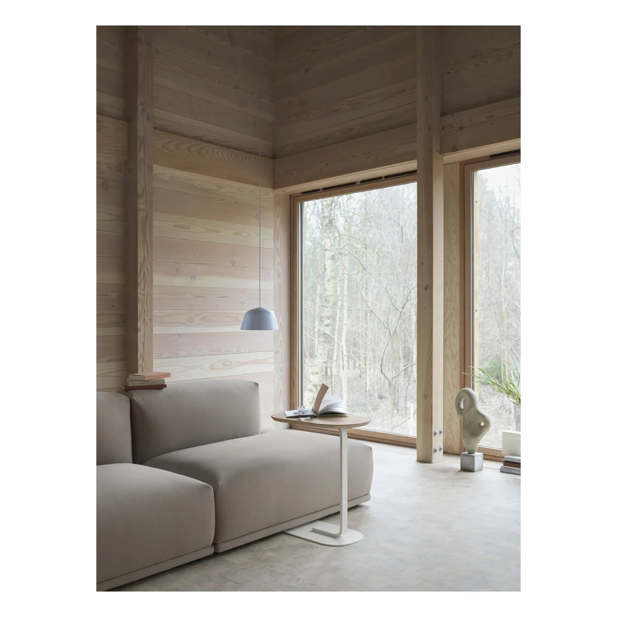Muuto - Relate Mesa auxiliar | Blanco roto