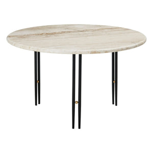 Gubi - Mesa baja IOI pedestal negro D70 cm, GamFratesi | Negro