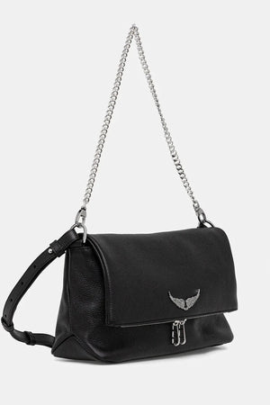 Bolso de piel granulada ROCKY II de ZADIG&VOLTAIRE