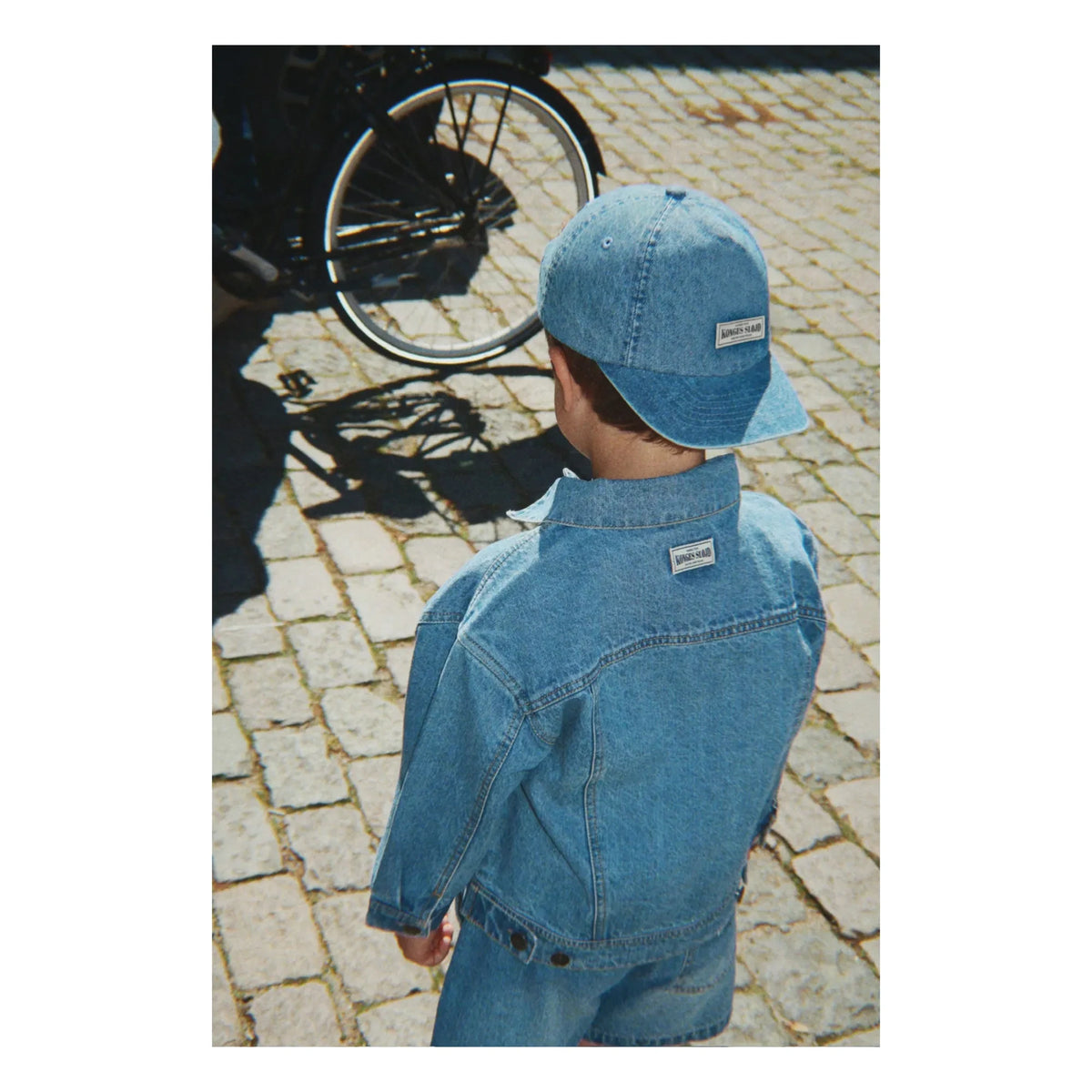 Konges Sløjd - Gorro Denim Magot de algodón orgánico | Azul