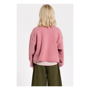 Hundred Pieces - Sudadera de algodón orgánico Belmont | Rosa