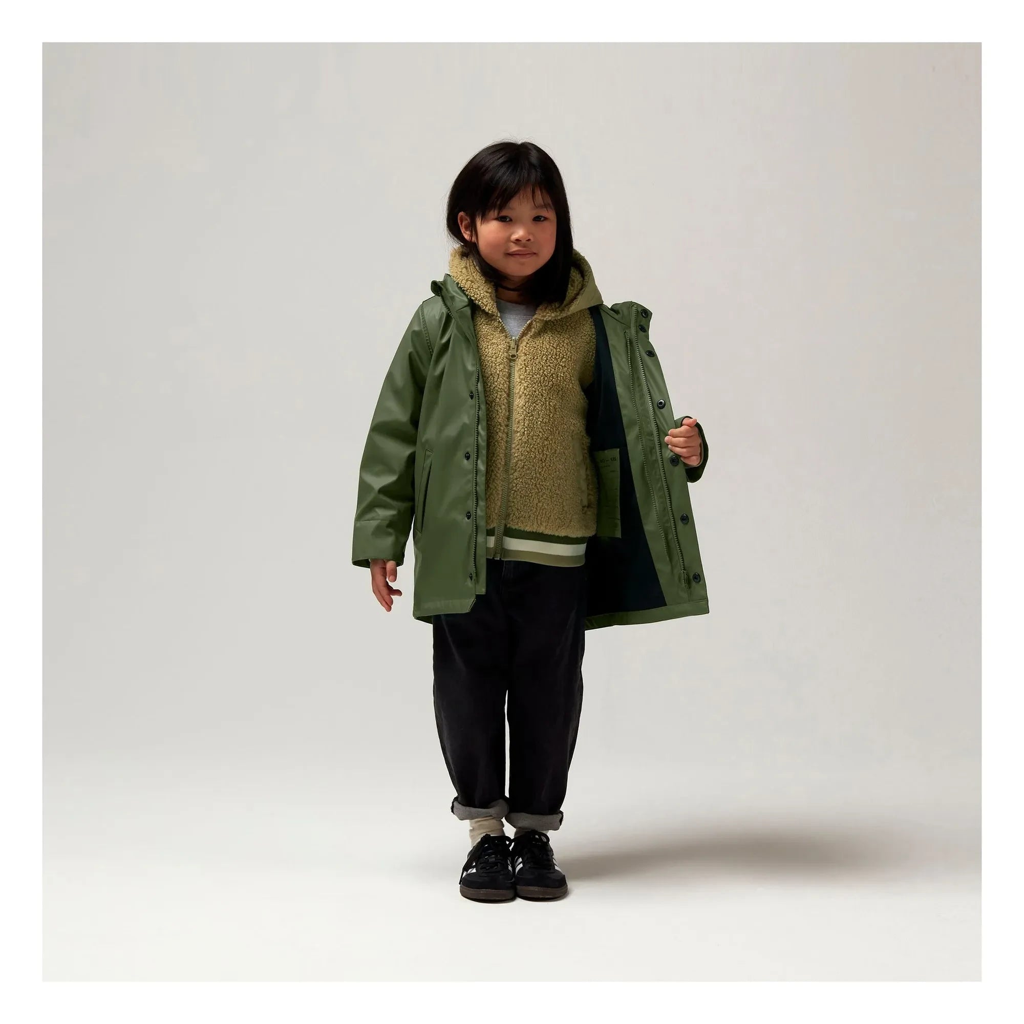 Gosoaky - Chaqueta impermeable 3 en 1 Snake Pit | Caqui