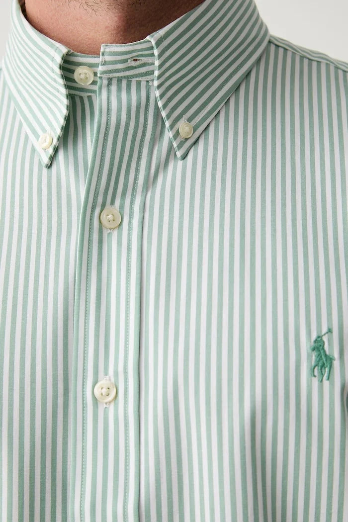 Polo Ralph Lauren camisa de algodón para hombre