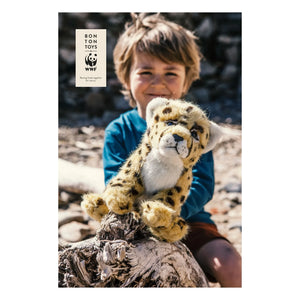 Bon Ton Toys - WWF - Peluche de jaguar | Marrón claro
