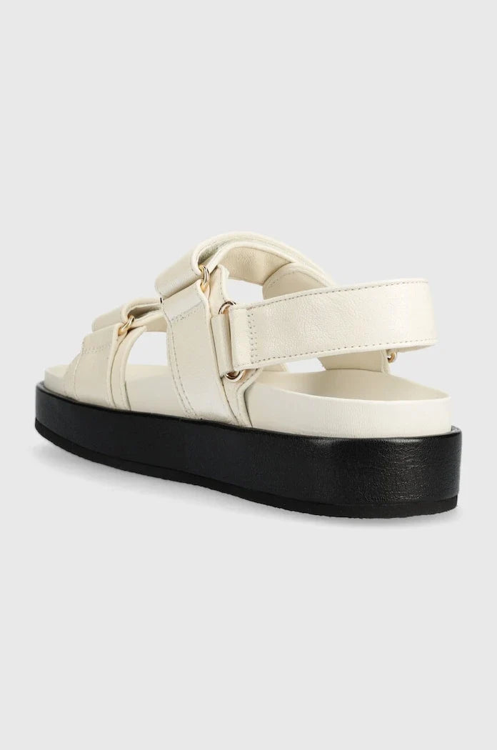 Sandalia de piel Kira Sport de Tory Burch