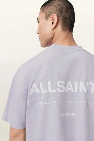 Camiseta extragrande de algodón para hombre AllSaints