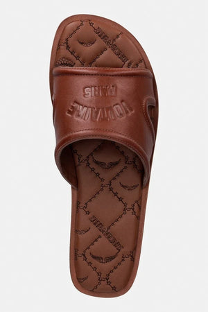 Chancla de cuero ZADIG&VOLTAIRE Beach Mule