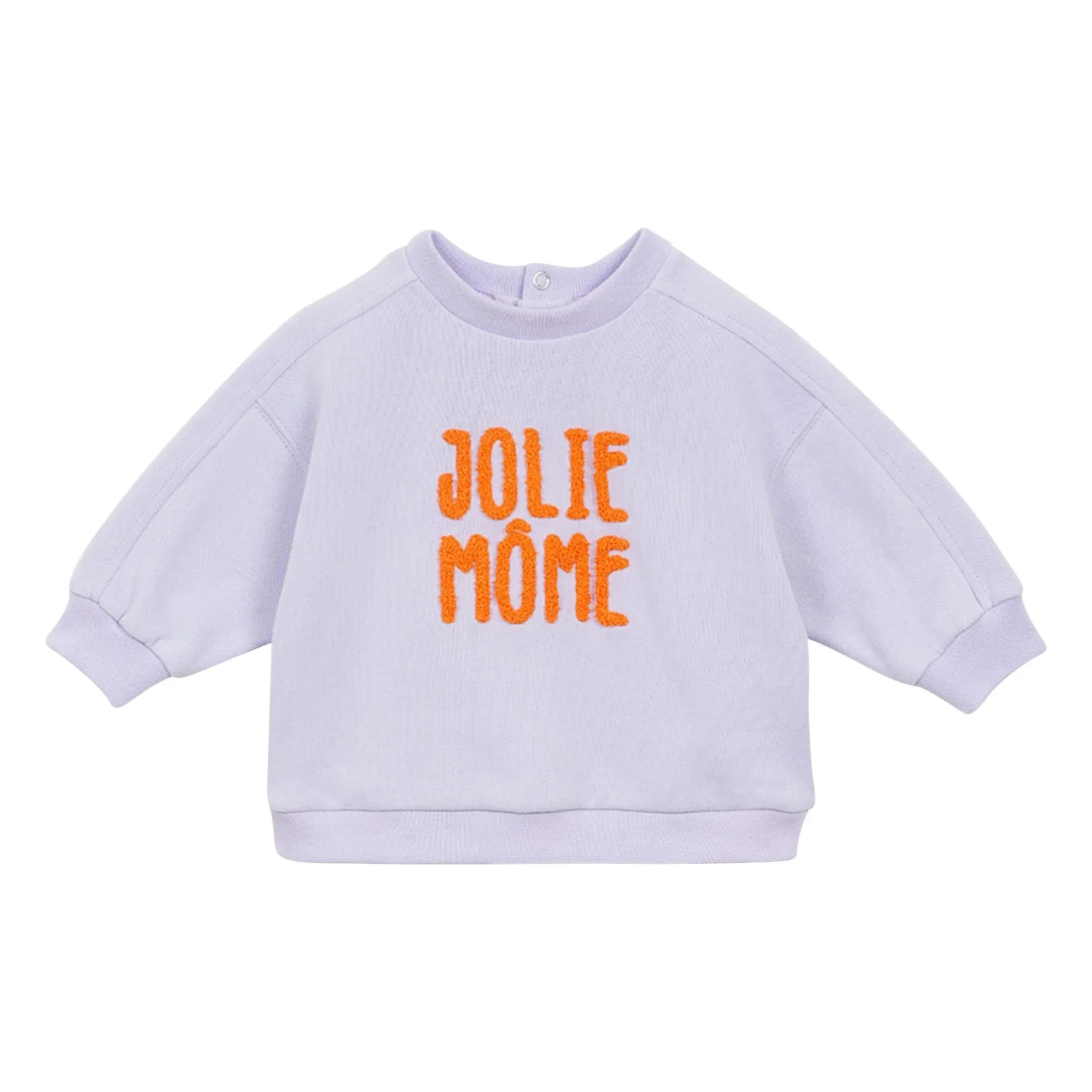 Arsène et Les Pipelettes - Sudadera de algodón orgánico Elisée | Lila