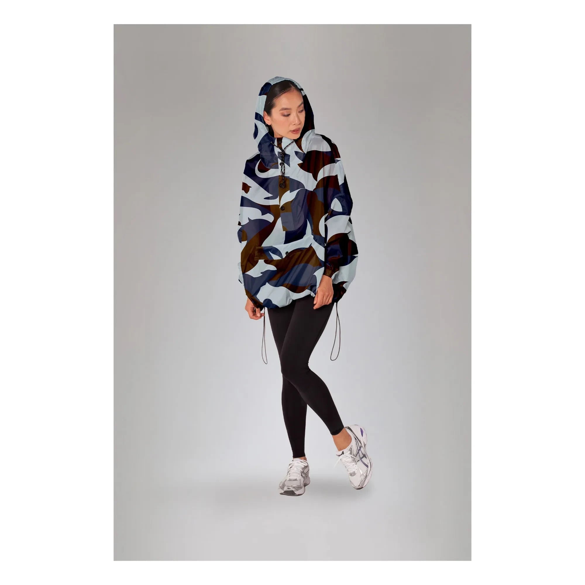 Rainkiss - Malika Chubasquero Poncho | Azul