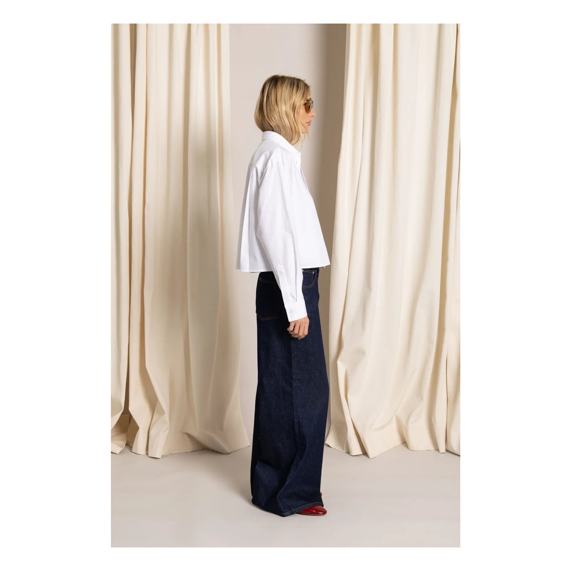 Smallable Woman - Camisa Corta Chili | Blanca